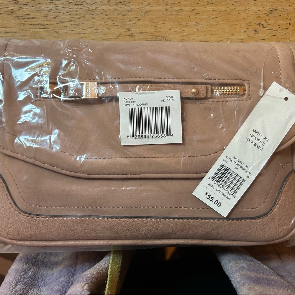 Rosetti Blush Pink Clutch